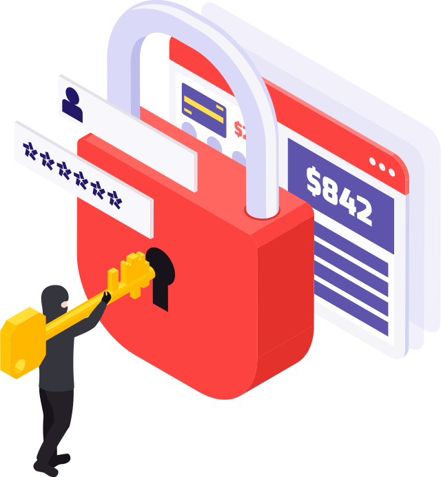 Secure domain transfer illustration